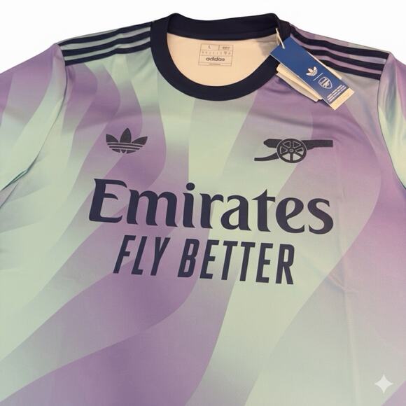 Adidas Arsenal 24/25 Third Authentic Soccer Jersey Men’s Size Large IZ0112 - Picture 7 of 8